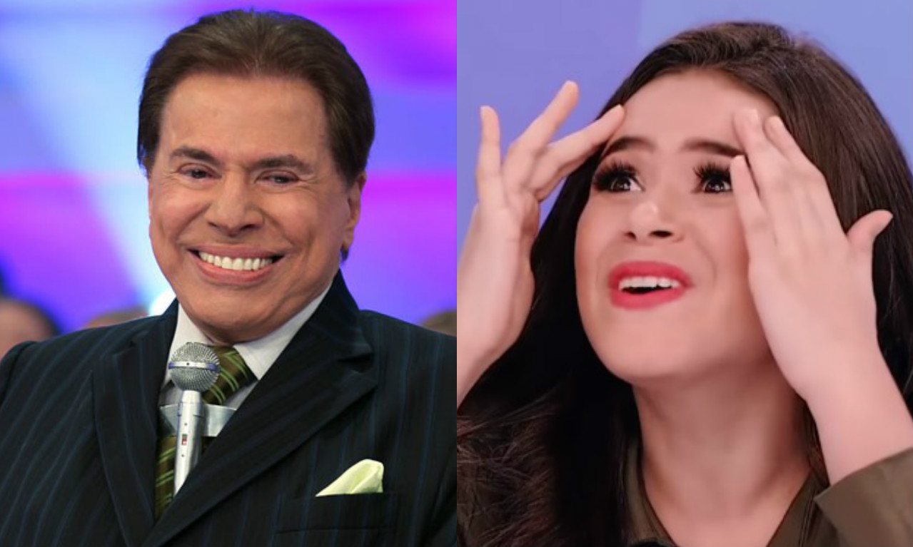 Silvio Santos e Maisa Silva são apresentadores do SBT (Foto: Divulgação)