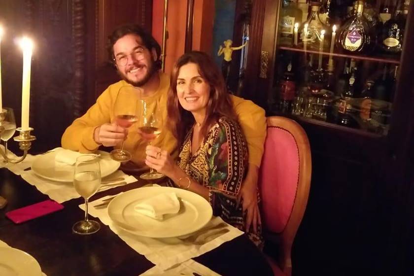 Fátima Bernardes e Túlio Gadêlha (Foto: Reprodução/Instagram)