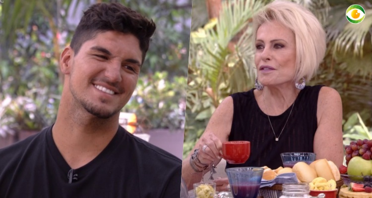 Ana Maria Braga e Gabriel Medina no Mais Você