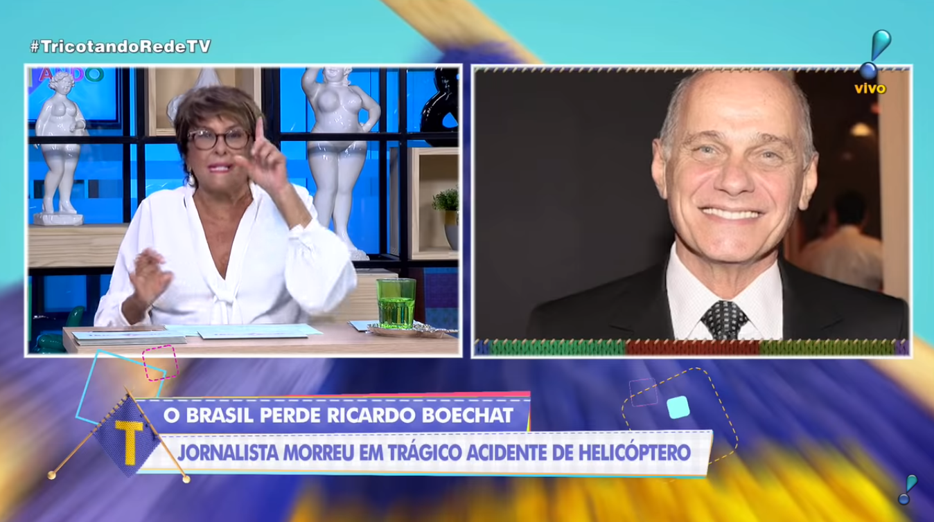 Márcia Sensitiva fala sobre Ricardo Boechat (Foto: Reprodução)