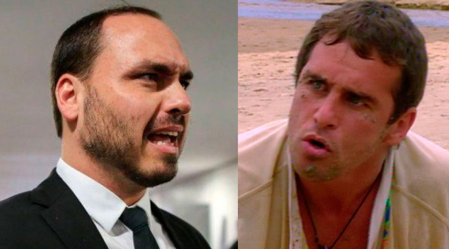 Carlos Bolsonaro ganhou o apelido de Tonho da Lua, personagem de novela da Globo (Foto: Reprodução)