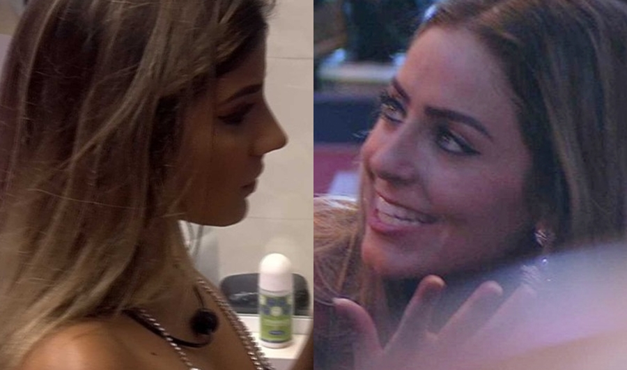 Hariany e Paula no BBB19 (Foto: Reprodução)