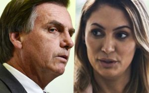 Jair Bolsonaro e Michelle Bolsonaro (Foto: Reprodução)