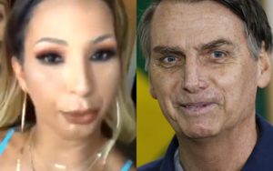 Valesca Popozuda e Jair Bolsonaro (Foto: Reprodução)