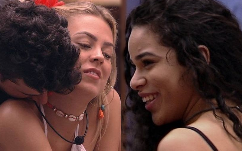 Maycon trocou Isabella por Elana no BBB19 (Foto: Reprodução)