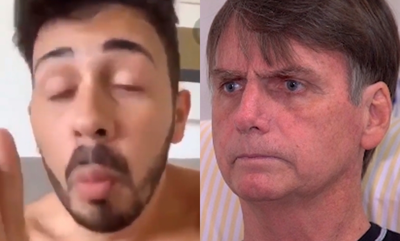 Carlinhos Maia e Jair Bolsonaro (Foto: Reprodução)