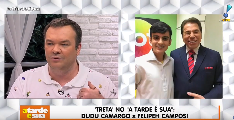 Felipeh Campos detona com Dudu Camargo 