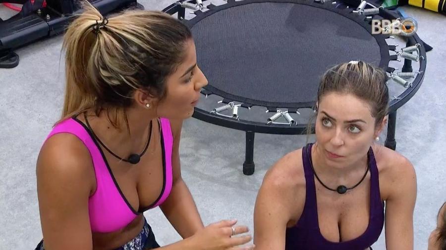 Paula e Hariany no BBB19 (Foto: Divulgação)