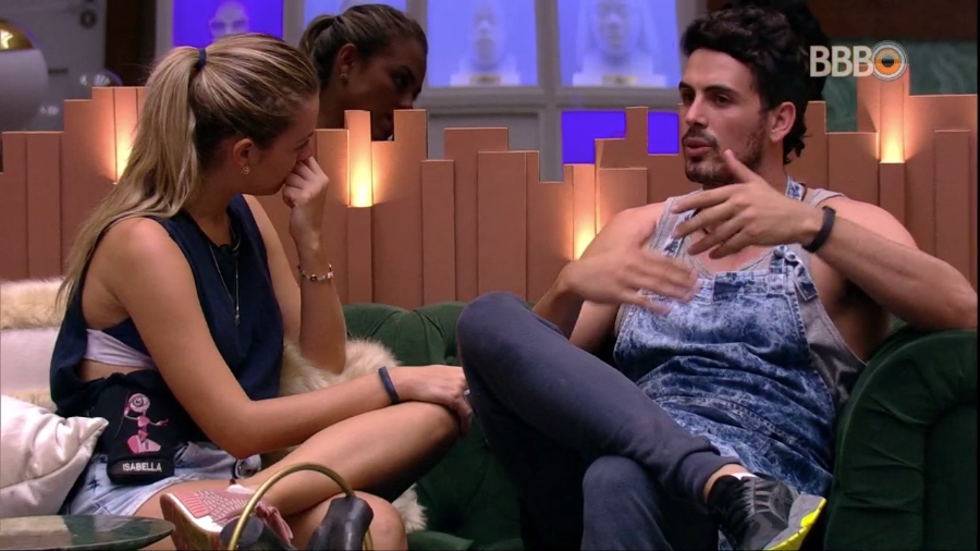 Maycon e Isabella no BBB19 (Foto: Divulgação)