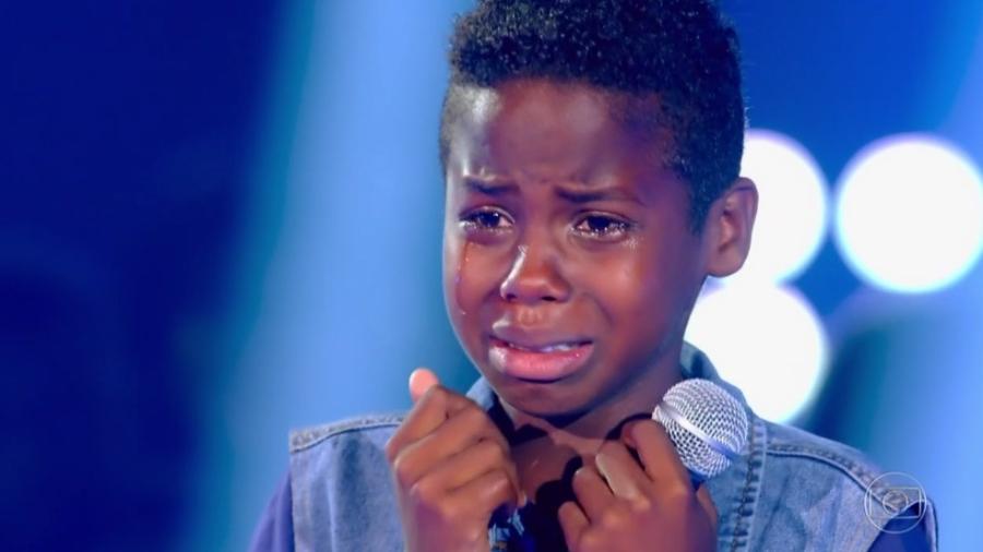 Jeremias Reis no The Voice Kids (Foto: TV Globo)