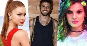 Marina Ruy Barbosa, Camila Queiroz e Chay Suede (Foto: Montagem/TV Foco)