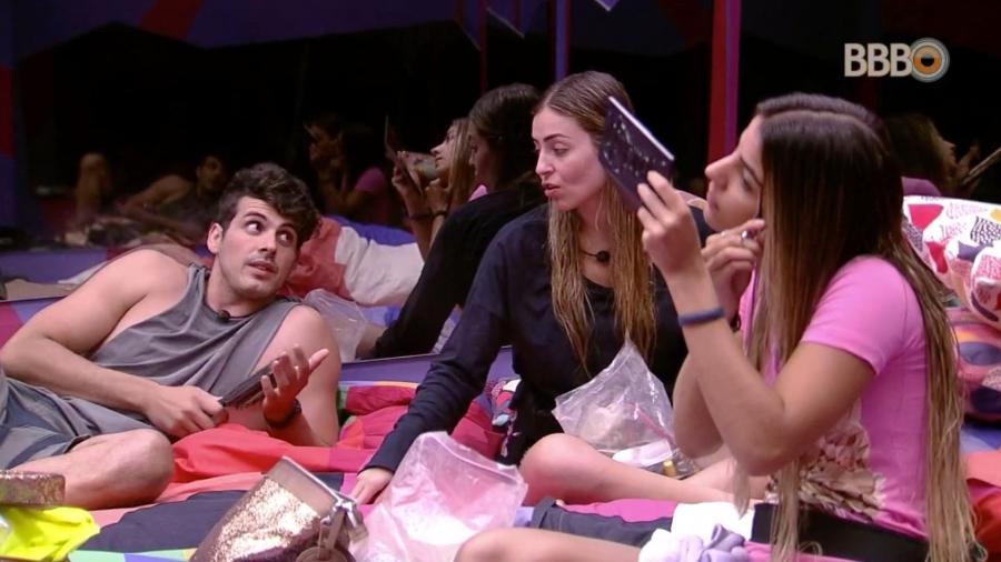 Maycon e Paula no BBB19 (Foto: Divulgação)