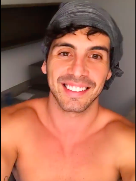 Maycon foi eliminado do BBB19 e fez sua primeira aparição nas redes sociais (Foto: Reprodução/Instagram)