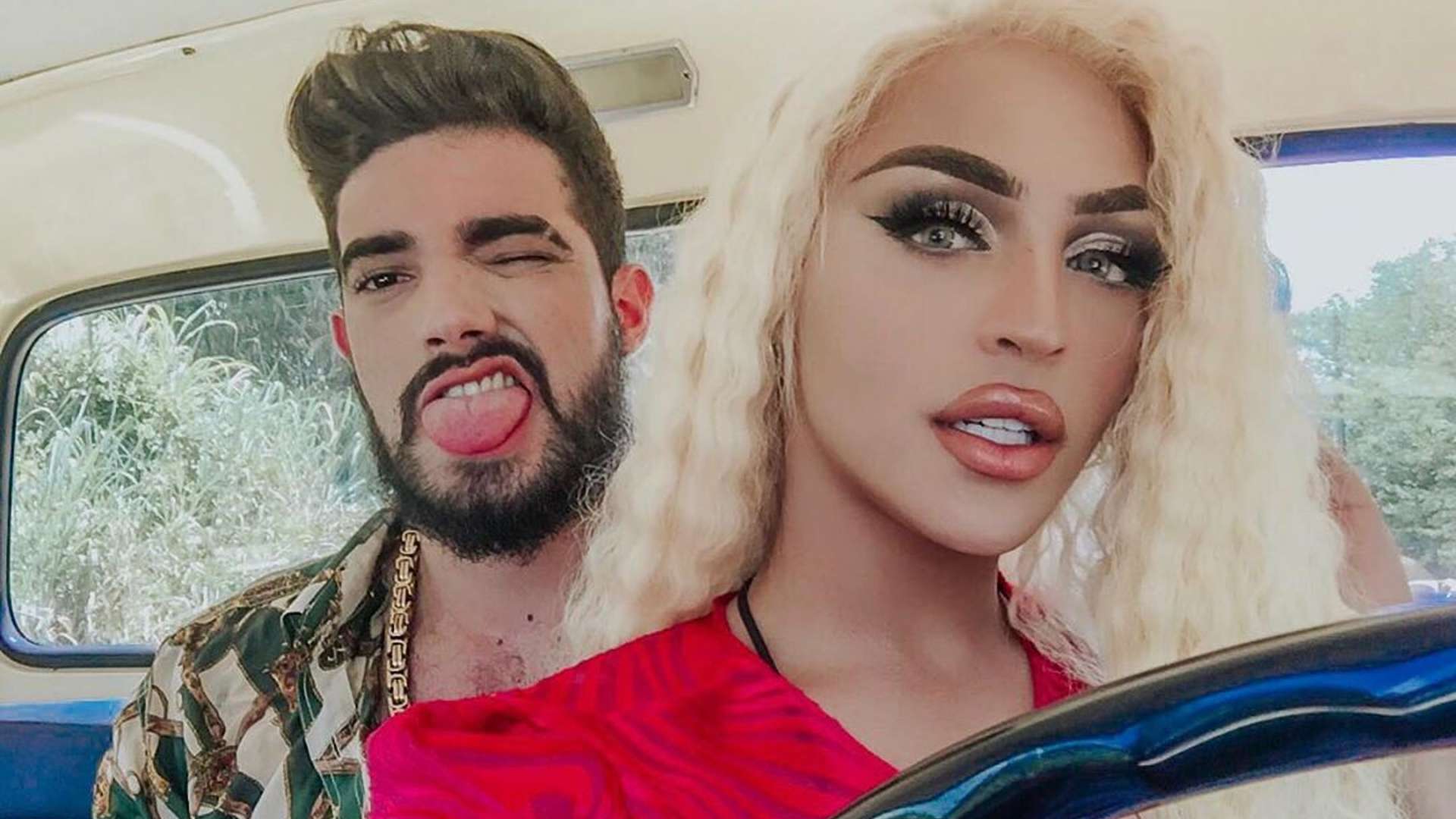 Pabllo Vittar e Antônio Kaio (Foto: Reprodução/Instagram)