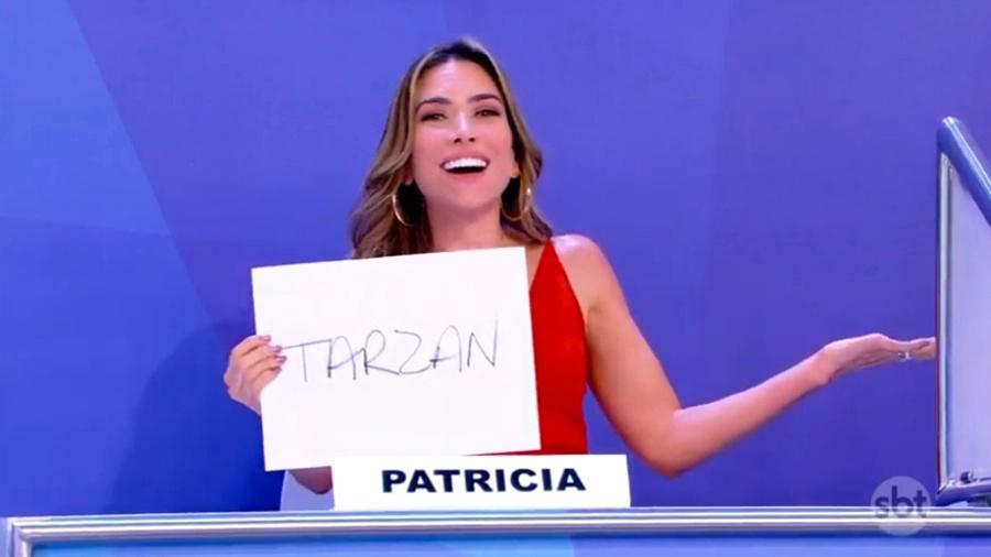 Patrícia Abravanel no Programa Silvio Santos do SBT (Foto: Divulgação)