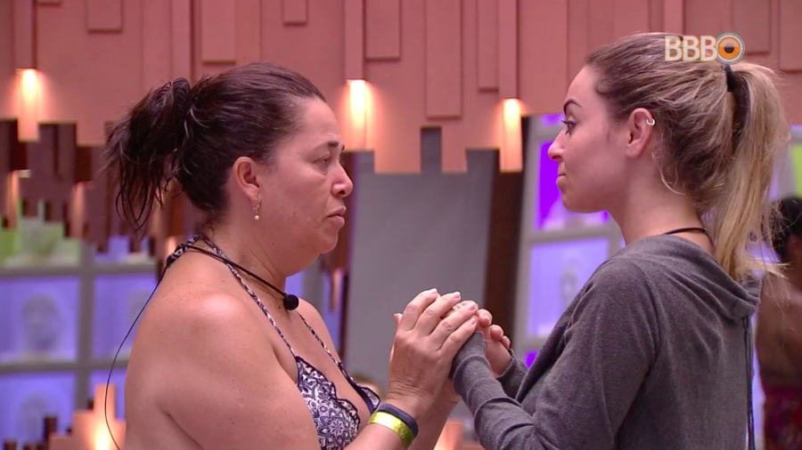 Paula e Tereza no BBB19 (foto: Divulgação)