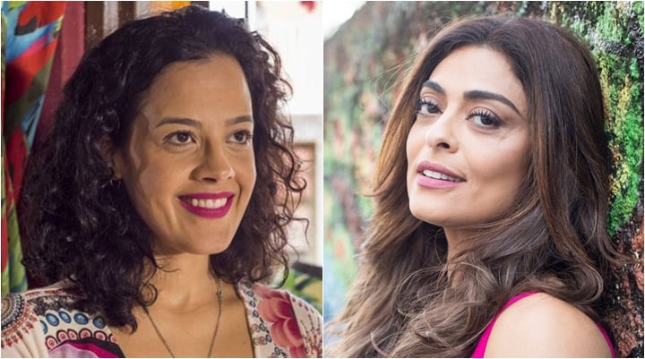 Maeve Jinkings será irmã de Juliana Paes em Dias Felizes. (Foto: Montagem/Divulgação)