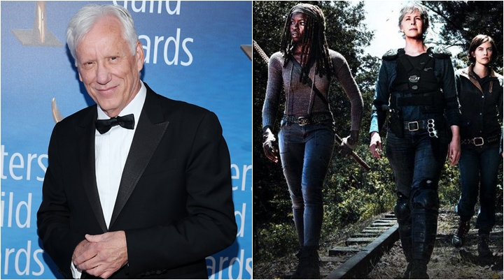 Ator James Woods ironizou The Walking Dead. (Foto: Montagem/Divulgação)