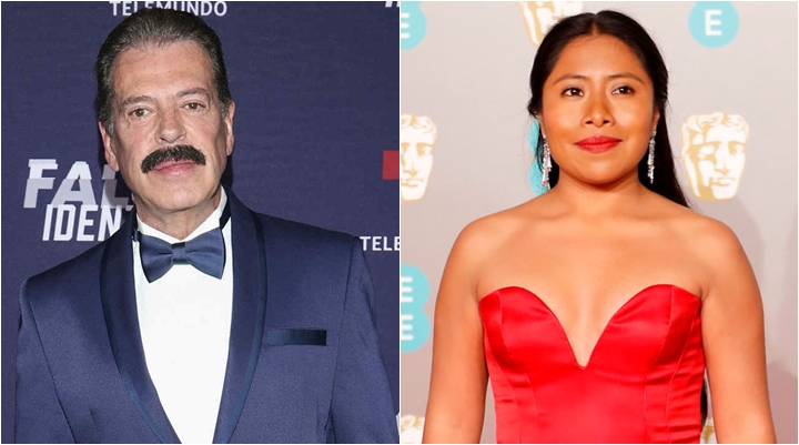 Ator Sergio Goyri insultou Yalitza Aparicio, que está indicada ao Oscar. (Foto: Montagem/Divulgação)