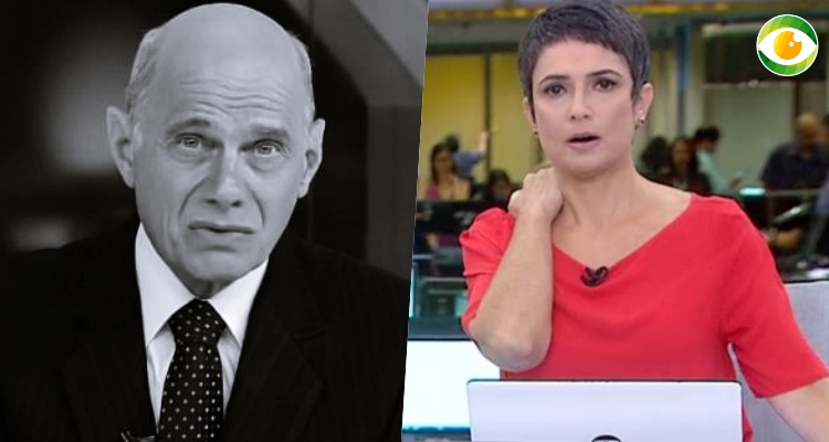 Jornalista fica abalada com morte do colega (Foto: Montagem/Globo