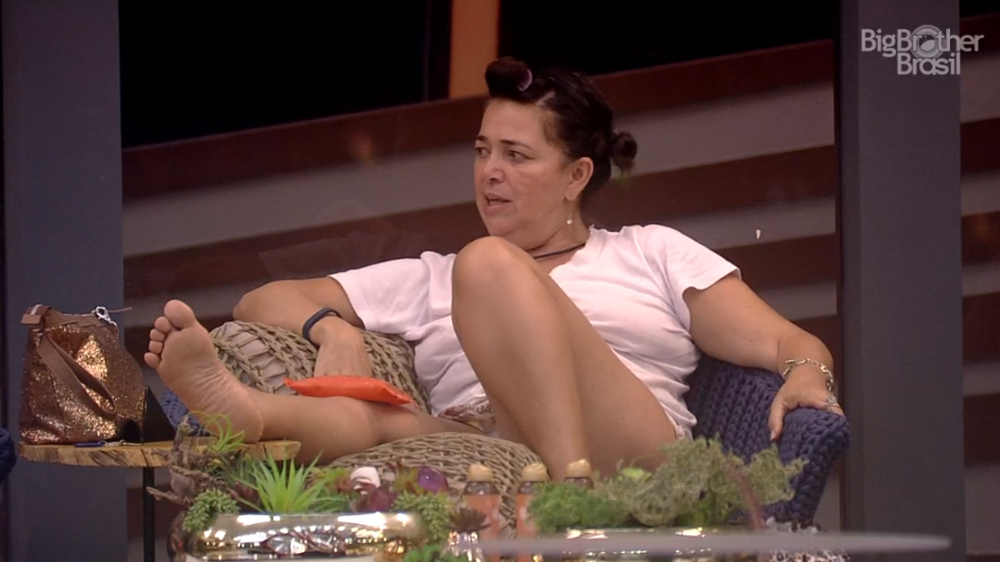 Tereza contou que está se sentindo sozinha no BBB19 (Foto: GloboPlay)