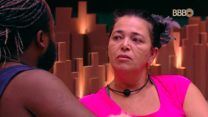 Tereza foi consolada por Rodrigo no BBB19 (Foto: GloboPlay)