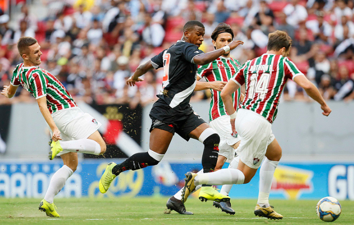 Vasco x Fluminense (Foto: Reprodução)