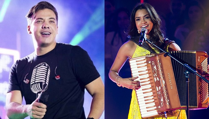 Os cantores Wesley Safadão e Lucy Alves (Foto: Divulgação)