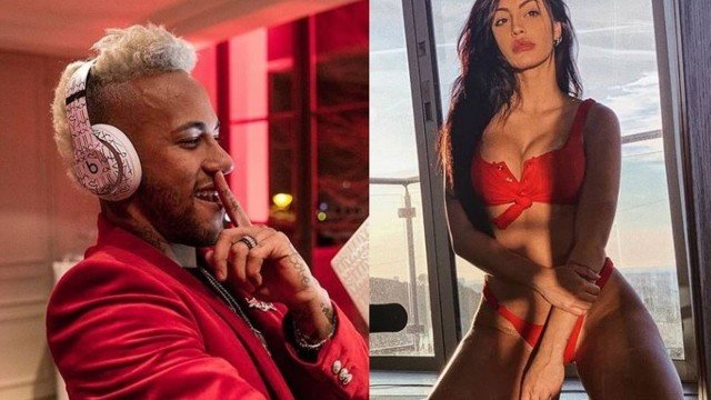 Neymar está de romance com Duda Castro (Foto: Reprodução)