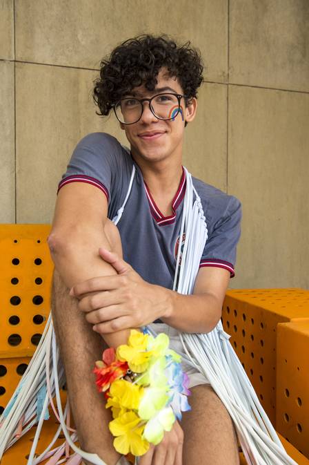 Novo visual de Pedro Vinícius de Malhação (Foto: Estevam Avellar/Globo/Divulgação)