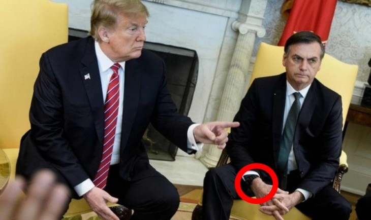 Donald Trump e Jair Bolsonaro (Foto: Reprodução)