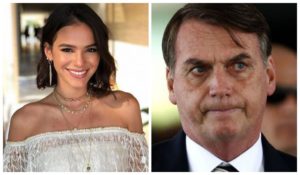 Marquezine manda indireta para Bolsonaro (Foto: Reprodução)