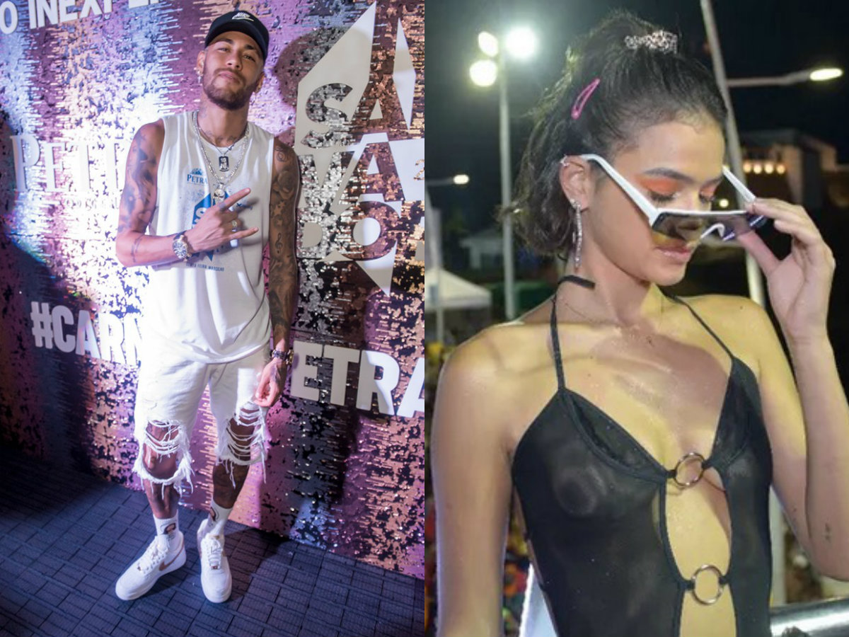 Neymar e Bruna Marquezine (Foto: Reprodução/Montagem)