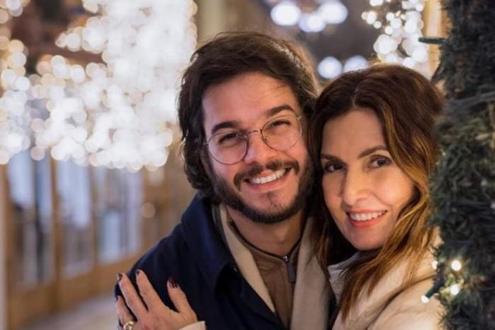 Fátima Bernardes e Túlio (Foto: Reprodução)