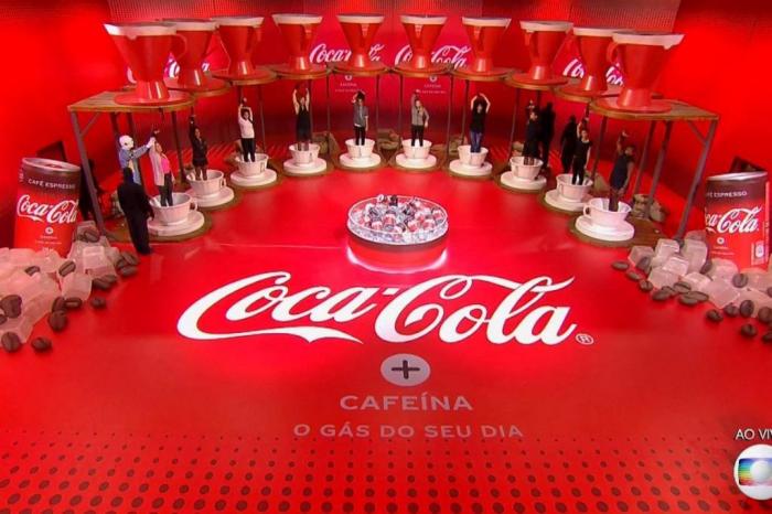 Prova do líder Coca-cola com cafeína no BBB 19