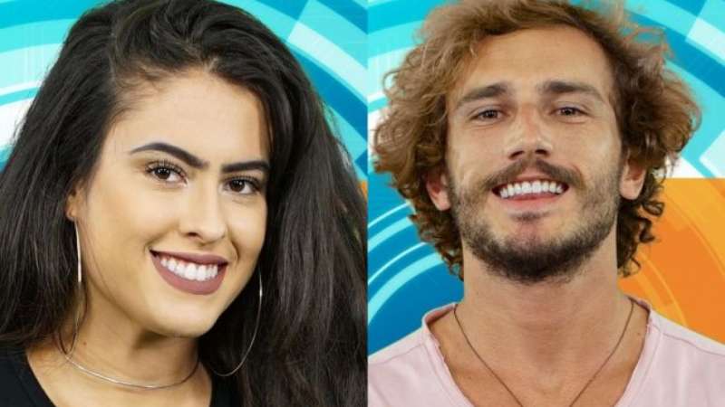 Hana e Alan no BBB19 (foto: Divulgação)