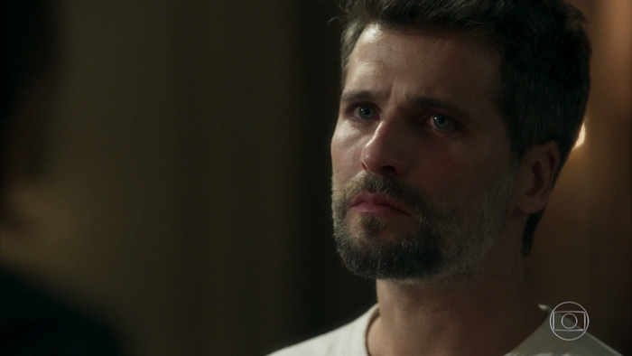 Gabriel (Bruno Gagliasso) em cena de O Sétimo Guardião (Foto: Reprodução/Globo)