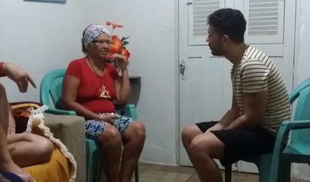 Carlinhos Maia e mãe biológica tiveram um reencontro repleto de emoção (Foto: Reprodução)