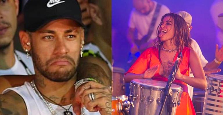 Foto: Um fã clube de Bruna Marquezine e Neymar postou uma foto com os  rostos dos artista e com a palabra 'Acabou', em cima da montagem. Bruna  Marquezine curtiu e os fãs