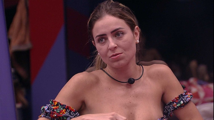 Paula no BBB19 (Foto: Reprodução/Globo)