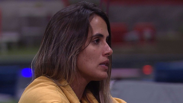 Carolina no BBB19 (Foto: Reprodução/Globo)