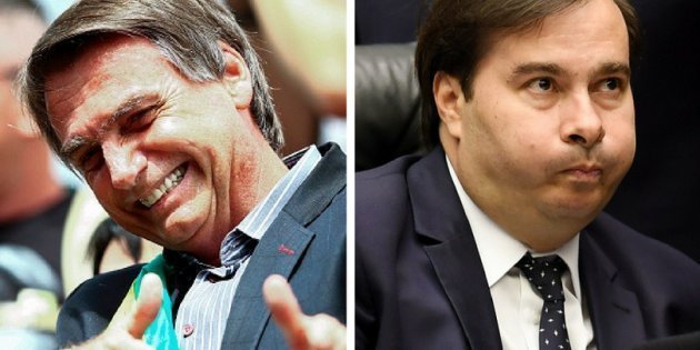 Jair Bolsonaro e Rodrigo Maia tiveram confronto e Globo se manifesta (Foto: Reprodução)