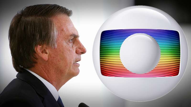 Globo voltou a atacar Jair Bolsonaro (Foto: Reprodução)