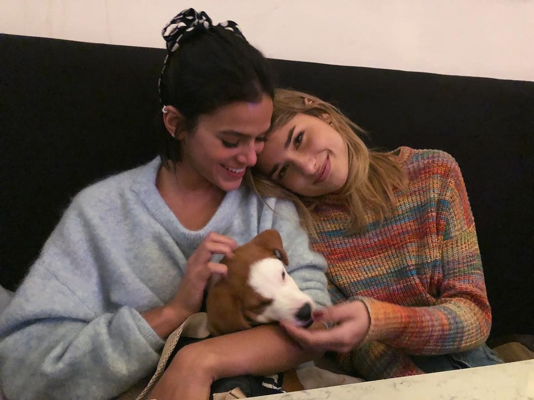 Bruna Marquezine, Sasha e Amendoa (Foto: Reprodução/Instagram)