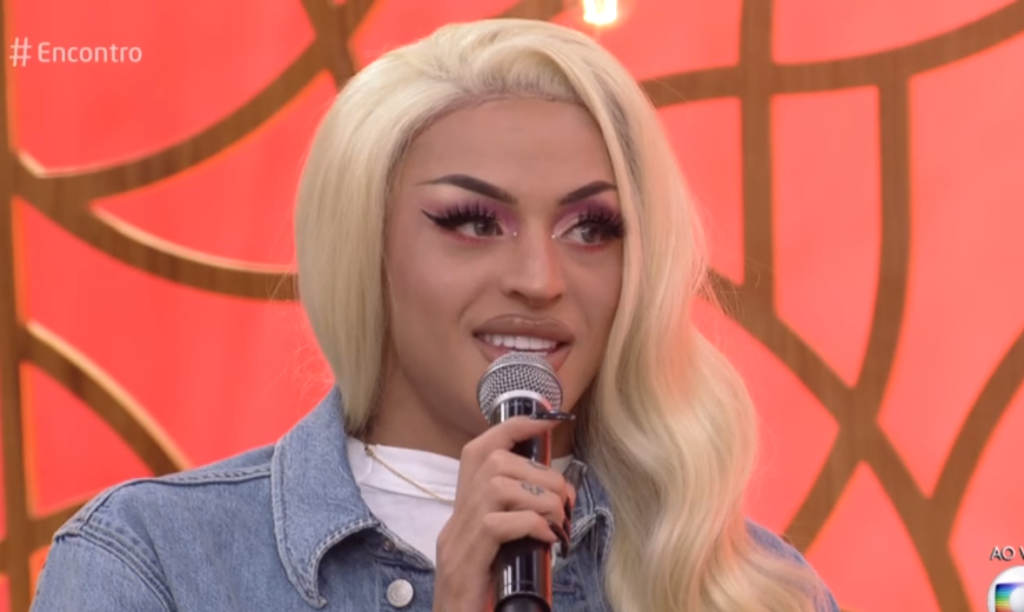 Pabllo Vittar na Globo (Foto: Reprodução)