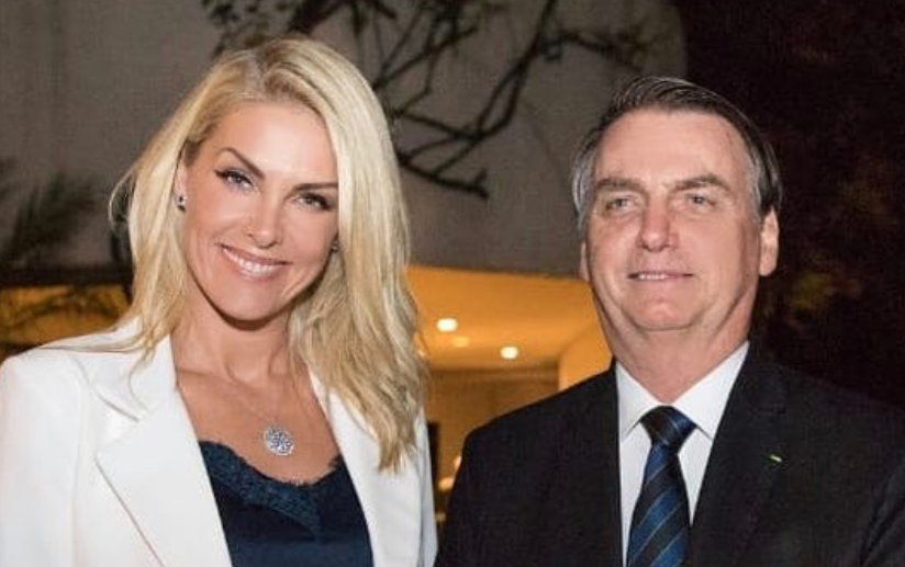 Ana Hickmann e Jair Bolsonaro (Foto: Reprodução)