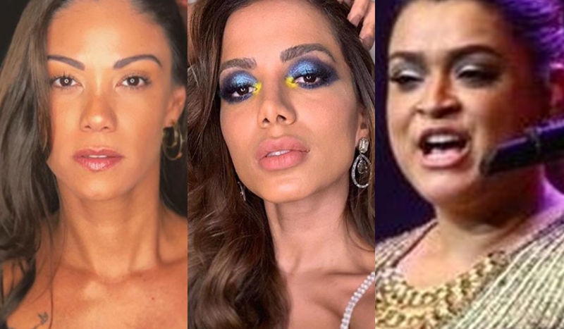 Após Preta Gil, Anitta leva Kamilla Fialho e famosos da Globo ao seu aniversário (Foto: Reprodução)