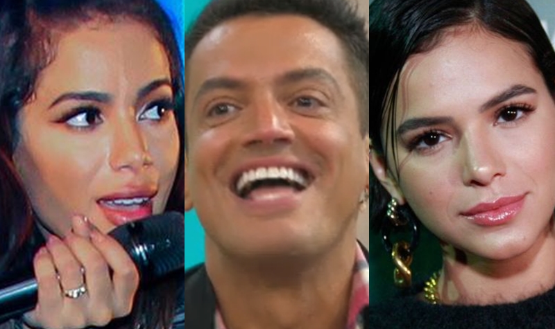 Anitta, Leo Dias e Bruna Marquezine (Foto: Reprodução)