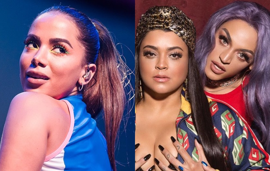 Anitta chama Preta Gil e Pabllo Vittar de falsas e diz que foram vetadas na festa: "Fico com o pé atrás"