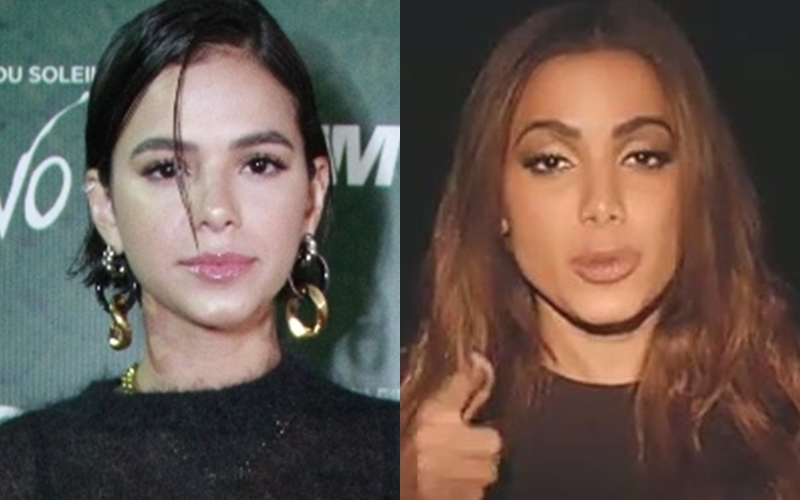 Bruna Marquezine e Anitta (Foto: Reprodução)